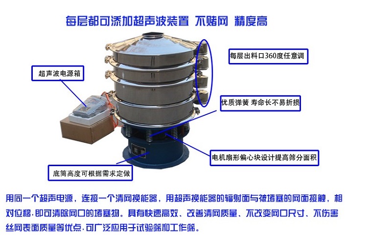 超聲波篩粉機